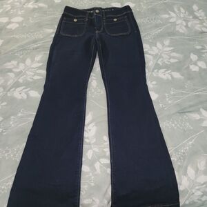 American Eagle Dark Blue Flare Jeans
